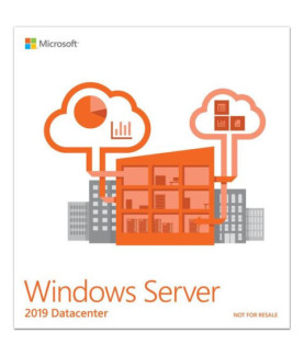 Microsoft | Windows Server 2019 Datacenter - 64-bit | P71-09023 | EN | 16 cores | DVD-ROM | Licence