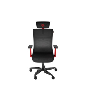 Genesis Ergonomic Chair Astat 700 Base material Aluminum Castors material: Nylon with CareGlide coating | 700 | Black/Red