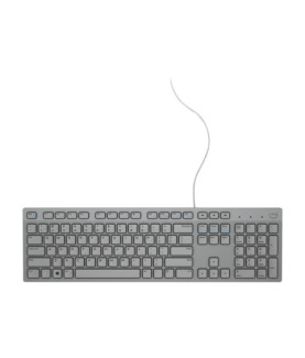 Dell | KB216 | Multimedia | Wired | EN | Grey | Numeric keypad