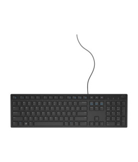 Dell | KB216 | Multimedia | Wired | EN | Black | Numeric keypad