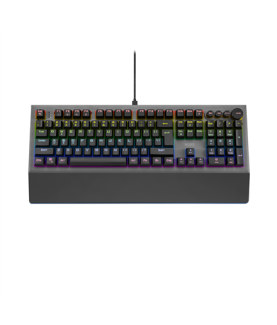 NOXO | Conqueror | Black | Gaming keyboard | Wired | Mechanical | EN/RU | 1190 g | Blue Switches