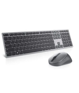 Dell | Premier Multi-Device Keyboard and Mouse | KM7321W | Keyboard and Mouse Set | Wireless | Batteries included | US | Titan 