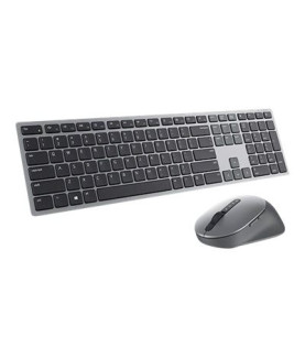 Dell | Premier Multi-Device Keyboard and Mouse | KM7321W | Keyboard and Mouse Set | Wireless | Batteries included | US | Titan 