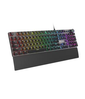 Genesis | THOR 400 RGB | Black/Slate | Gaming keyboard | Wired | RGB LED light | US | 1.6 m