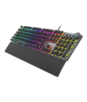 Genesis | THOR 400 RGB | Black/Slate | Gaming keyboard | Wired | RGB LED light | US | 1.6 m