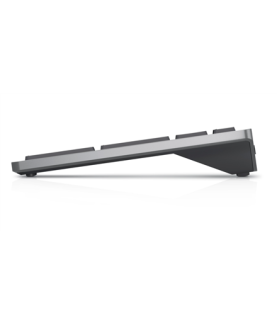 Dell | Keyboard | KB740 | Keyboard | Wireless | Cyrillic | Titan Gray | 2.4 GHz, Bluetooth 5.0 | 506 g