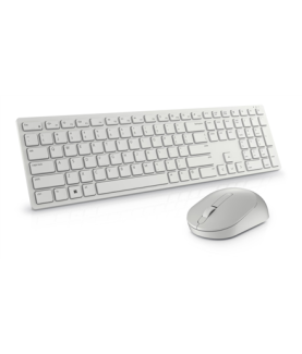 Dell | Keyboard and Mouse | KM5221W Pro | Keyboard and Mouse Set | Wireless | Mouse included | US | White | 2.4 GHz