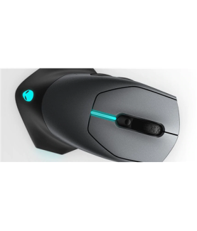 Dell | Alienware Gaming Mouse | AW610M | Wireless wired optical | Gaming Mouse | Dark Grey