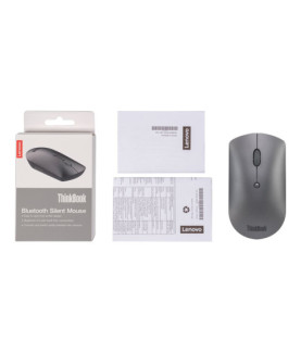 Lenovo | ThinkBook Bluetooth Silent Mouse | Wireless | Bluetooth 5.0 | Iron Grey | 1 year(s)