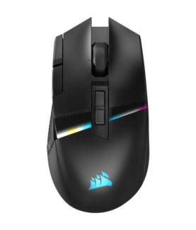 Corsair | Gaming Mouse | DARKSTAR RGB MMO | Wireless Gaming Mouse | Gaming Mouse | 2.4GHz, Bluetooth, USB 2.0 | Black