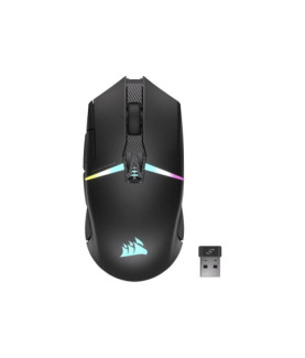 Corsair | Gaming Mouse | NIGHTSABRE RGB | Wireless | Bluetooth, 2.4 GHz | Black