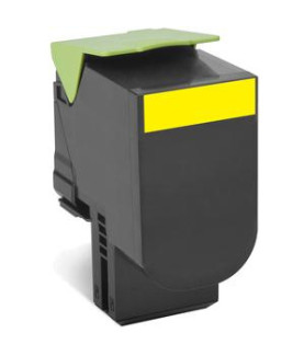 Lexmark 80C2HYE | 802HYE Yellow High Yield Corporate Cartridge (3k) | Cartridge | Yellow