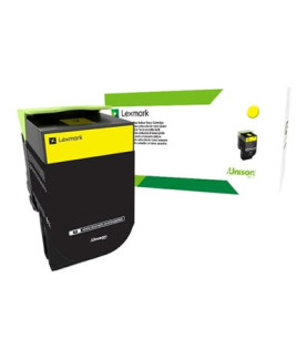 Lexmark 80C2HYE | 802HYE Yellow High Yield Corporate Cartridge (3k) | Cartridge | Yellow