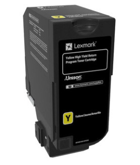 Lexmark Genuine High Capacity Yellow Return Programme 84C2HY0 Toner Cartridge | Lexmark Yellow