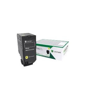 Lexmark Genuine High Capacity Yellow Return Programme 84C2HY0 Toner Cartridge | Lexmark Yellow