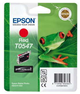 Epson Ultra Chrome Hi-Gloss | T0547 | Ink | Red