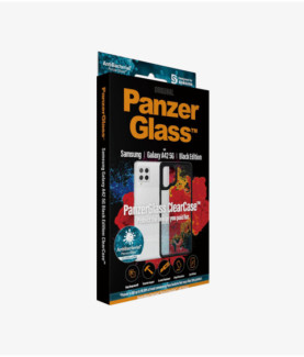 PanzerGlass | Clear Case | Samsung | Galaxy A42 5G | Hardened glass | Black AB | Case Friendly More than 19% better protecting 