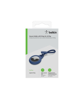 Belkin | Secure Holder with Strap for AirTag | Blue