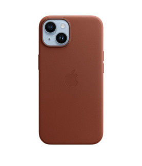 Apple | 14 Leather Case with MagSafe | Case with MagSafe | Apple | iPhone 14 | Leather | Umber