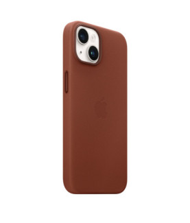 Apple | 14 Leather Case with MagSafe | Case with MagSafe | Apple | iPhone 14 | Leather | Umber