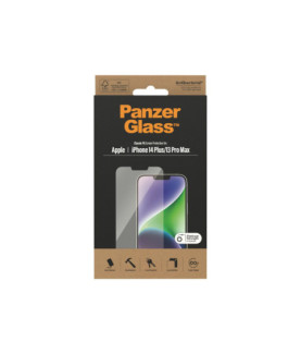 PanzerGlass | Screen protector | Apple | iPhone 14 Plus/13 Pro Max | Glass | Transparent | Classic Fit