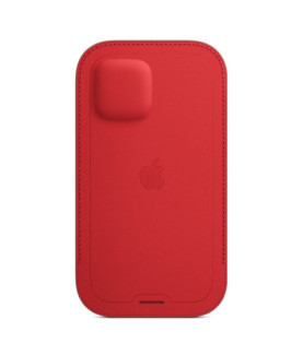 Apple | 12, 12 Pro Leather Sleeve with MagSafe | Sleeve with MagSafe | Apple | iPhone 12, iPhone 12 Pro | Leather | Red