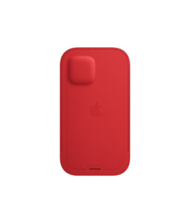 Apple | 12, 12 Pro Leather Sleeve with MagSafe | Sleeve with MagSafe | Apple | iPhone 12, iPhone 12 Pro | Leather | Red