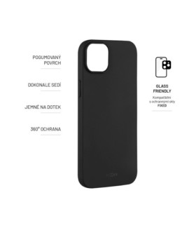 Fixed | Story | Back cover | Apple | iPhone 14 Plus | Rubberized | Black