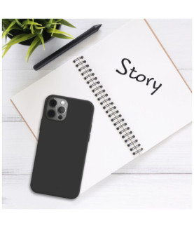 Fixed | Story | Back cover | Apple | iPhone 14 Pro | Rubberized | Black