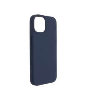 Fixed | MagFlow with MagSafe support | Back cover | Apple | iPhone 14 | Liquid silicon | Blue