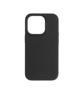 Fixed | MagFlow with MagSafe support | Back cover | Apple | iPhone 14 Pro | Liquid silicon | Black