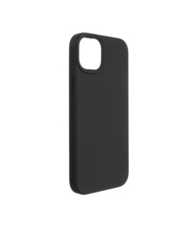 Fixed | MagFlow with MagSafe support | Back cover | Apple | iPhone 14 Plus | Liquid silicon | Black