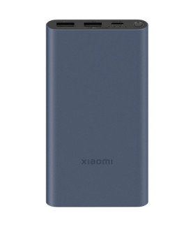 Xiaomi | Power Bank | 10000 mAh | 1 x USB-C, 2 x USB A | Blue