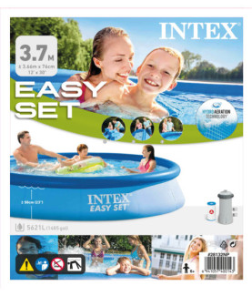 Intex | Easy Set Pool with Filter Pump | Blue