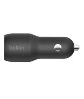 Belkin | Dual USB-A Car Charger 24W + USB-A to Lightning Cable | BOOST CHARGE