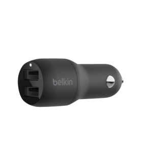 Belkin | Dual USB-A Car Charger 24W + USB-A to Lightning Cable | BOOST CHARGE