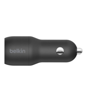 Belkin | Dual USB-A Car Charger 24W + USB-A to Lightning Cable | BOOST CHARGE