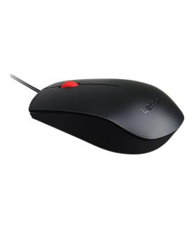 Lenovo Essential USB Wired Mouse, 1600 DPI, 1.8 m, 3 Buttons, Black | Lenovo | Essential USB Mouse | Optical sensor | wired | B