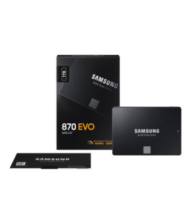 Samsung | SSD | 870 EVO | 1000 GB | SSD form factor 2.5" | Solid-state drive interface SATA III | Read speed 560 MB/s | Write s