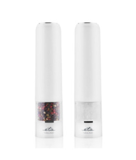 ETA | Salt And Pepper Mill | Molino ETA092890000 | Electric | Housing material Plastic | AAA | White