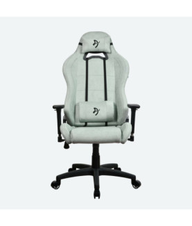 Arozzi Frame material: Metal Wheel base: Nylon Upholstery: Soft Fabric | Gaming Chair | Torretta SoftFabric | Pearl Green