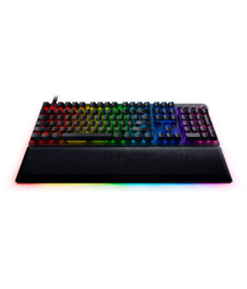 Razer | Huntsman V2 Optical Gaming Keyboard | Gaming keyboard | Wired | RGB LED light | US | Black | Numeric keypad | Clicky Pu