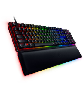 Razer | Huntsman V2 Optical Gaming Keyboard | Gaming keyboard | Wired | RGB LED light | US | Black | Numeric keypad | Clicky Pu