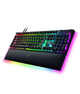 Razer | Mechanical Gaming Keyboard | BlackWidow V4 Pro | Gaming Keyboard | Wired | RGB LED light | NORD | Black | Numeric keypa