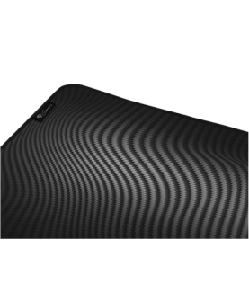 Genesis | Carbon 500 Ultra Wave | Mouse pad | 450 x 1100 x 2.5 mm | Black