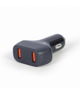 Gembird | 2-port USB Car Fast Charger | TA-U2QC3-CAR-01