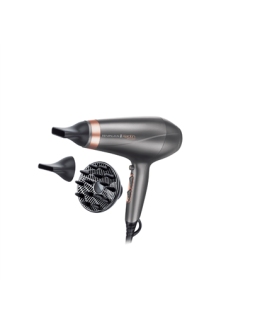 Remington | Hair Dryer | AC8820 | 2200 W | Number of temperature settings 3 | Ionic function | Diffuser nozzle | Silver