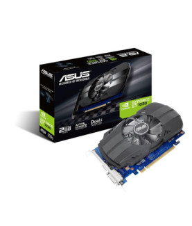 Asus | PH-GT1030-O2G | NVIDIA | 2 GB | GeForce GT 1030 | GDDR5 | DVI-D ports quantity 1 | HDMI ports quantity 1 | PCI Express 3