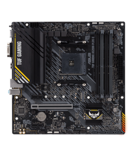 Asus | TUF GAMING A520M-PLUS II | Processor family AMD | Processor socket AM4 | DDR4 DIMM | Memory slots 4 | Supported hard dis