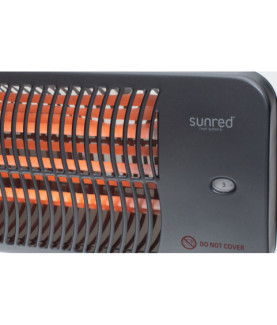 SUNRED | Heater | LUG-2000W, Lugo Quartz Wall | Infrared | 2000 W | Grey | IP24